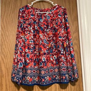 Loft chiffon blouse